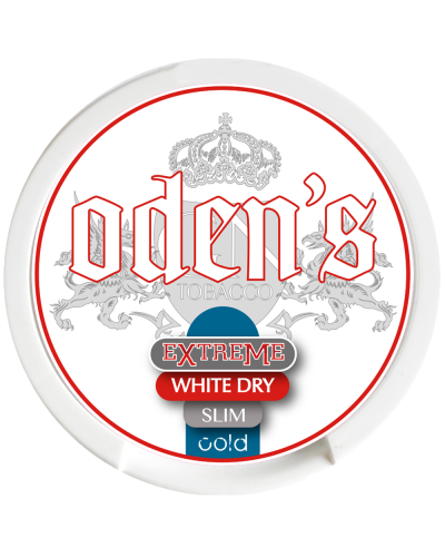 Снюс Oden`s Extreme white dry slim cold 22 mg (крижана м'ята) Снюс Oden`s Extreme white dry slim cold 22 mg (крижана м'ята)